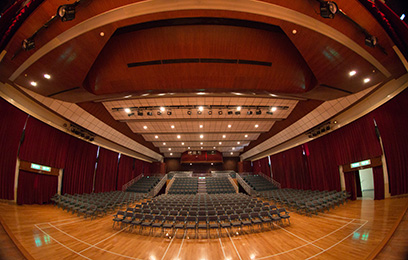 Audience seats of the Auditorium